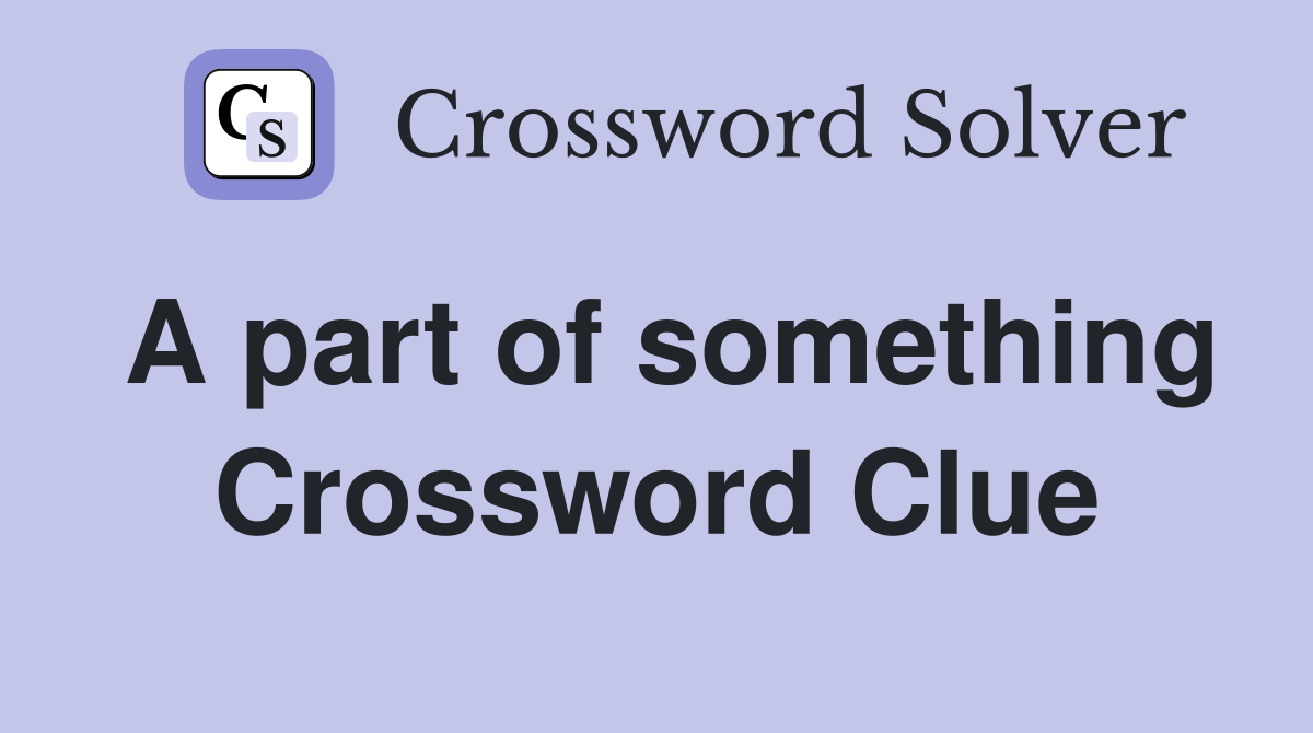 part of a website crossword clue